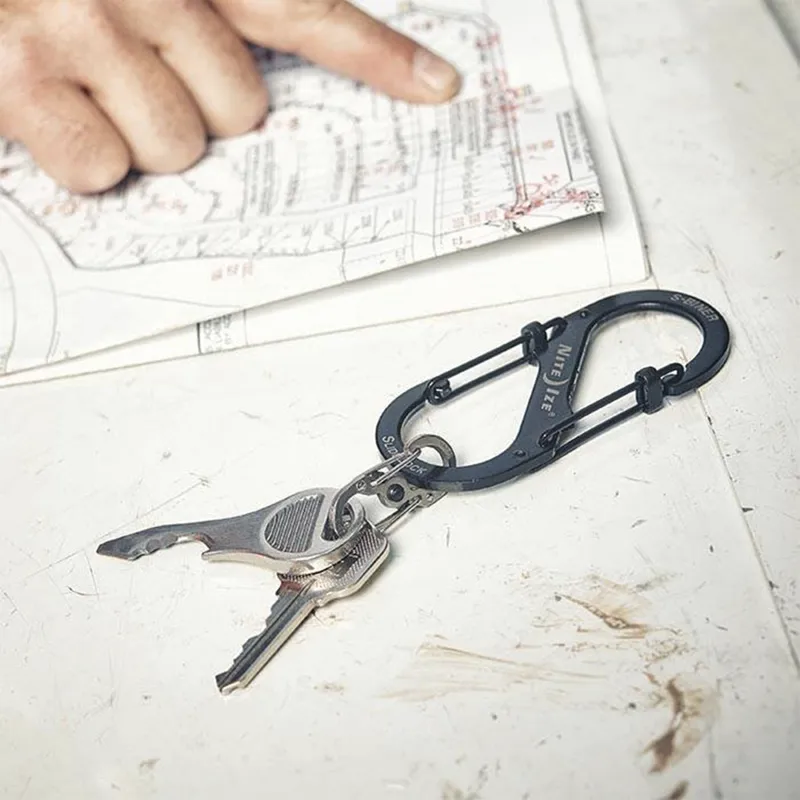 S-Biner Slidelock Size 4 - Black-1