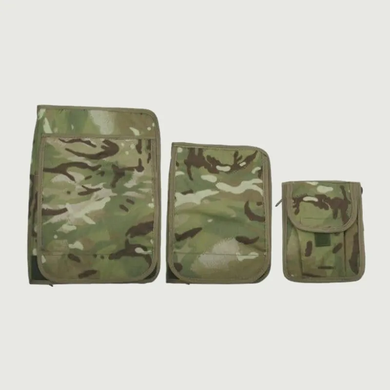 A5 Zipped Nylon NoteBook Cover - Multicam-3