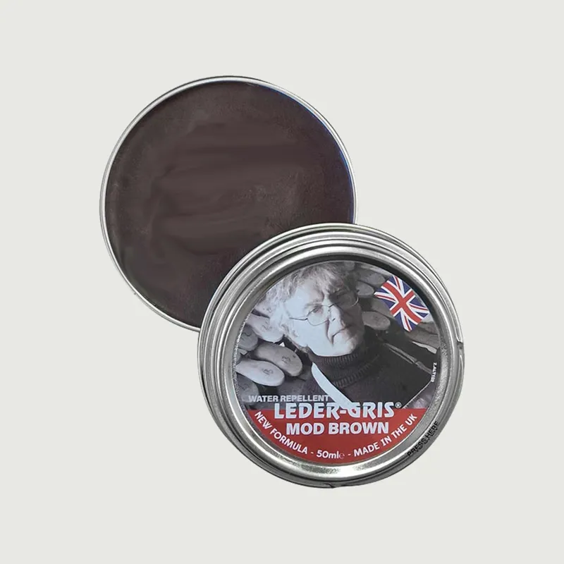 50ml Leder-Gris Original Boot Polish - MOD Brown