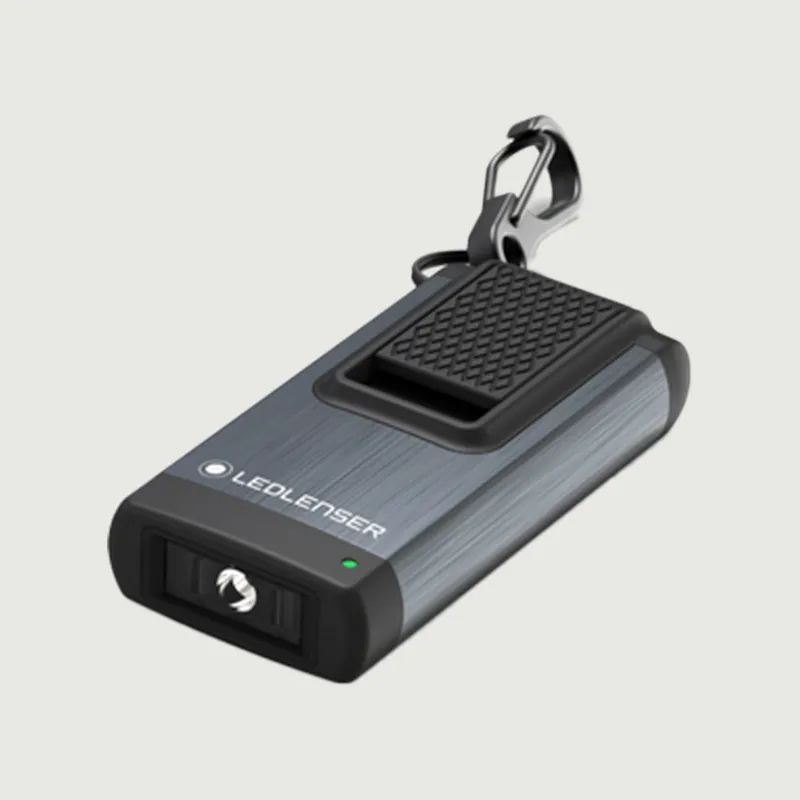 LedLenser K4R Rechargeable Keyring 120 Lumen - Grey And Black 
