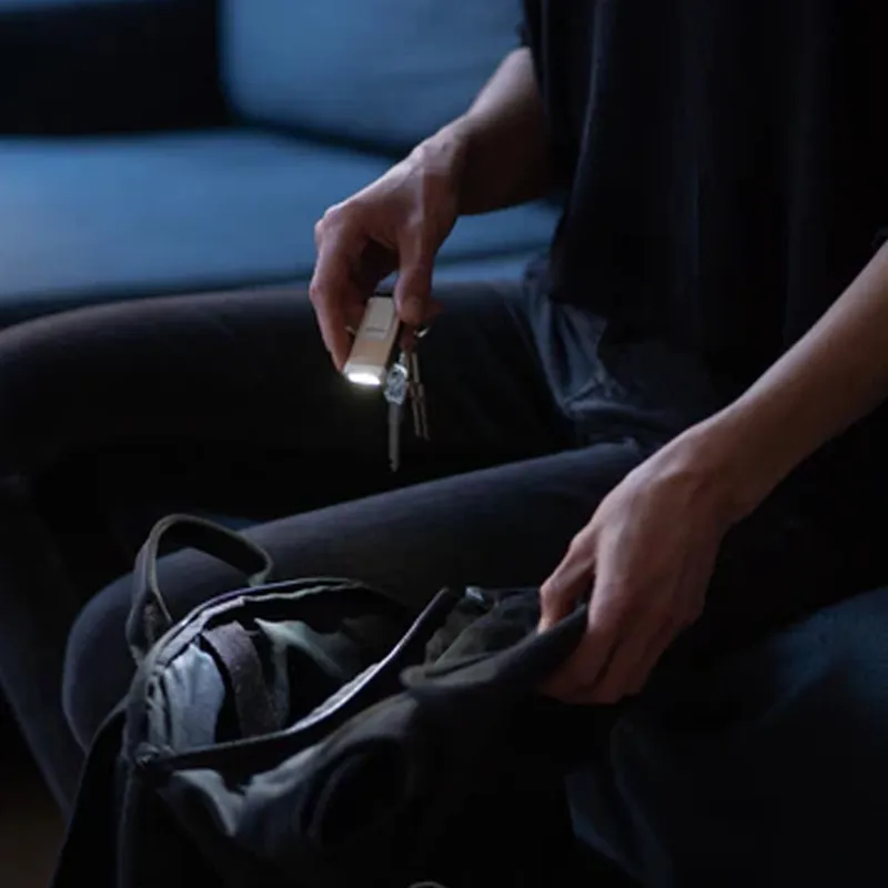 LedLenser K4R Rechargeable Keyring 120 Lumen - Grey And Black -4