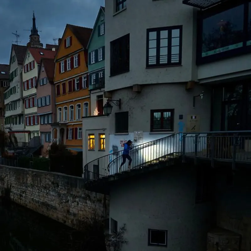 Ledlenser Neo3 Running Headlamp 400lm - Grey and Black-3