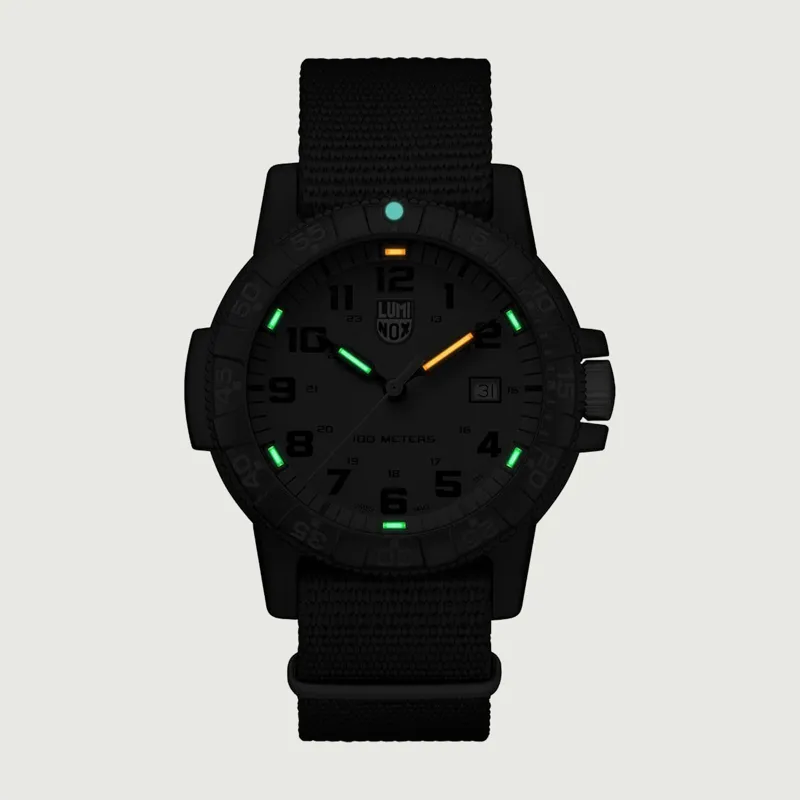 44mm Luminox Leatherback Sea Turtle Giant Watch - Green Dial