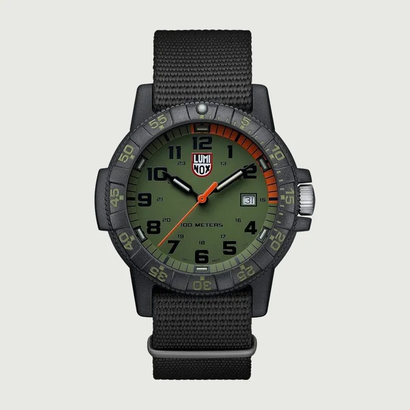 44mm Luminox Leatherback Sea Turtle Giant Watch - Green Dial-1