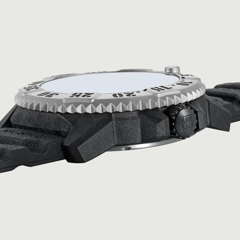 46mm Luminox Mil Spec 3350 Series Watch - Black / White Dial-9