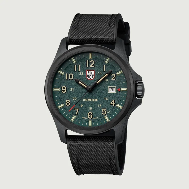 43mm Luminox Atacama Field 1960 Series Watch - Green Dial-10