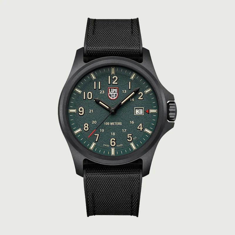 43mm Luminox Atacama Field 1960 Series Watch - Green Dial-1