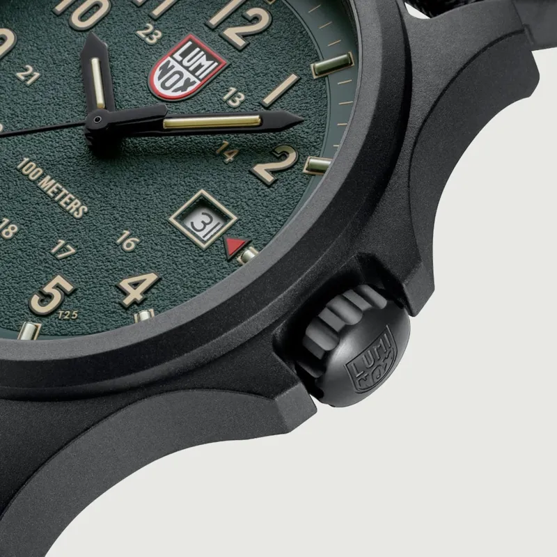 43mm Luminox Atacama Field 1960 Series Watch - Green Dial-6