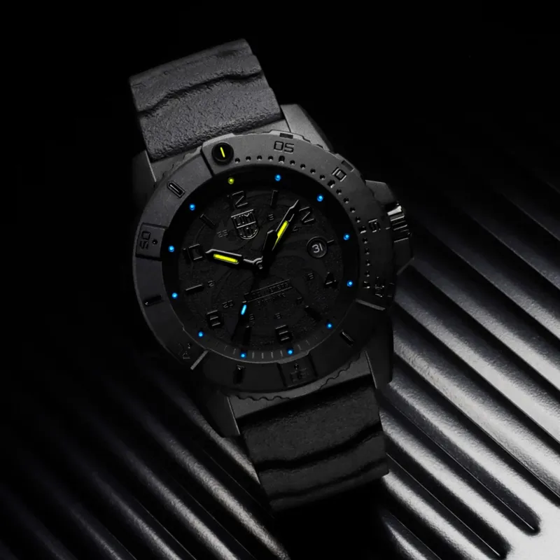 45mm Luminox Navy Seal Foundation Dive Watch - Blackout-2