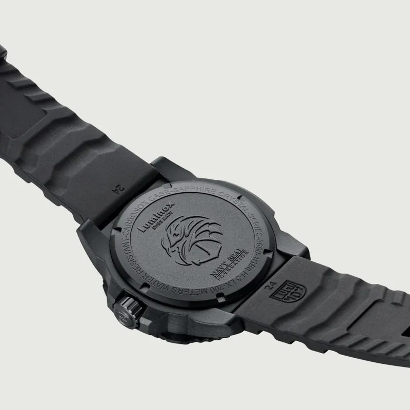45mm Luminox Navy Seal Foundation Dive Watch - Blackout-6