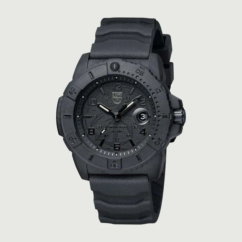 45mm Luminox Navy Seal Foundation Dive Watch - Blackout-7