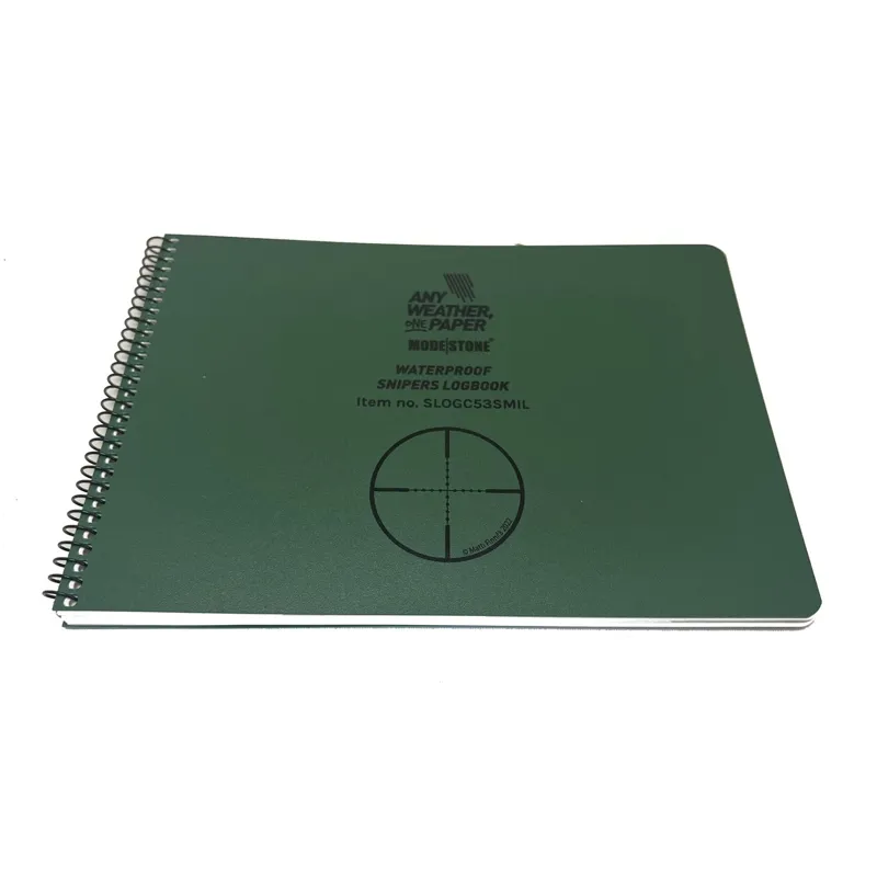 Modestone Sniper Logbook - Waterproof Data Notebook