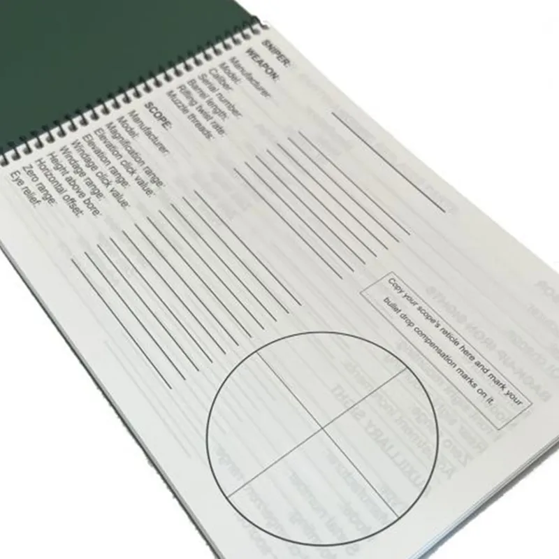 Modestone Sniper Logbook - Waterproof Data Notebook-1