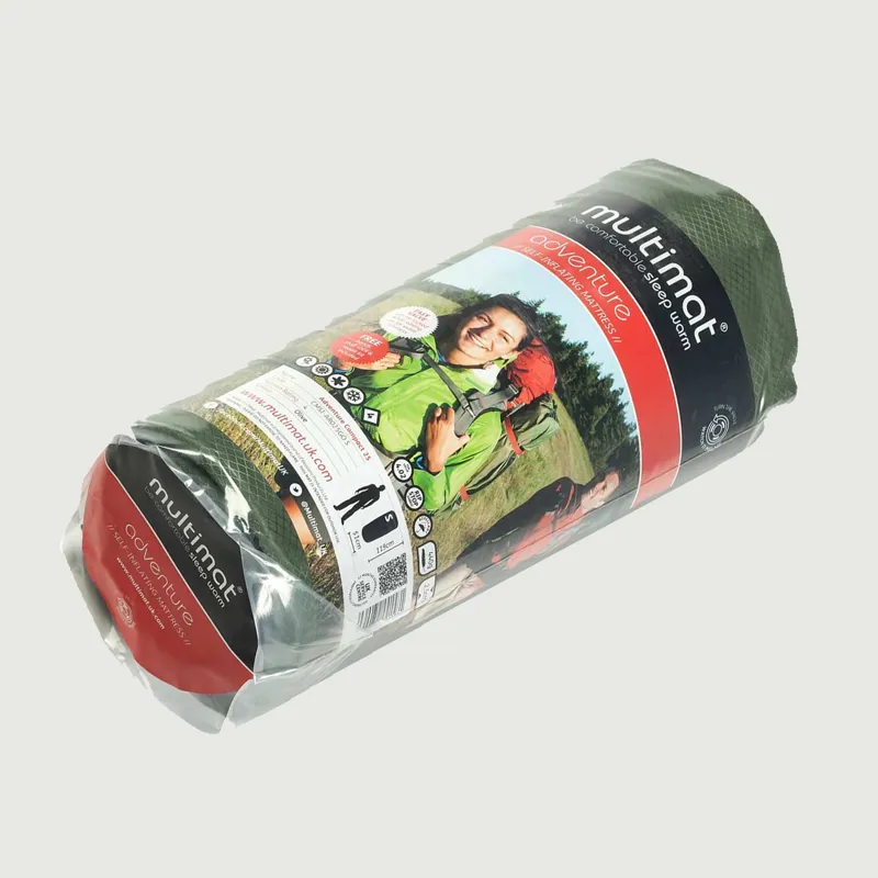 Multimat Adventure 25 Self Inflating Military Mat - MoD Green-2