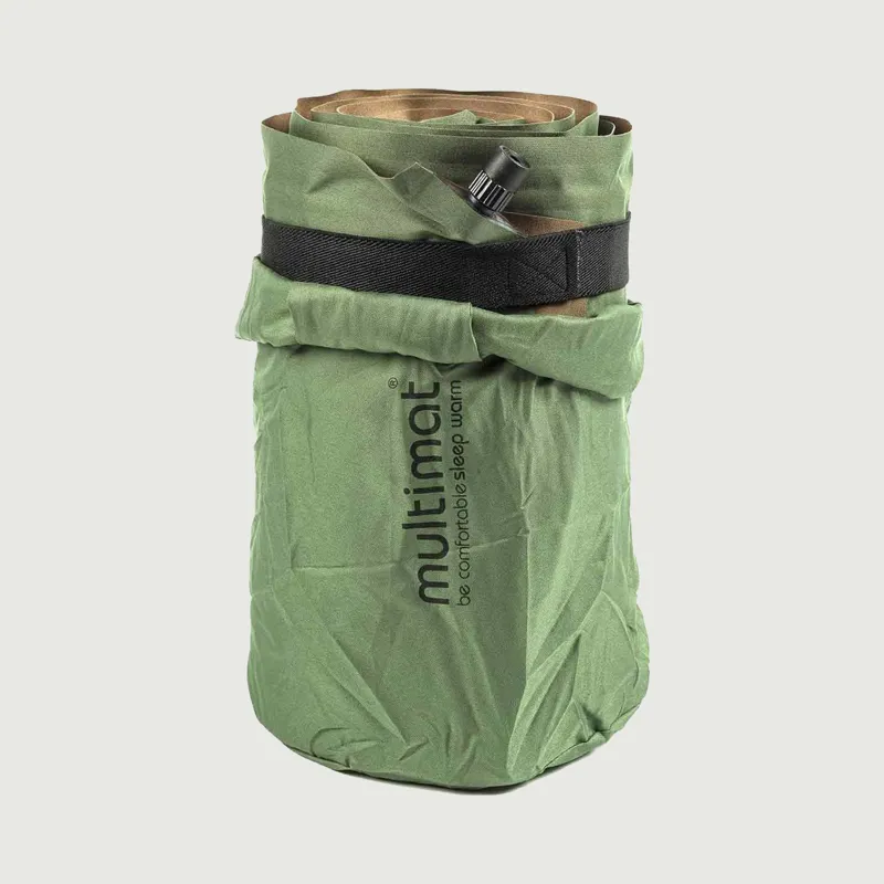 Multimat Trekker 25S Self-inflating Mattress - Green - Coyote-1