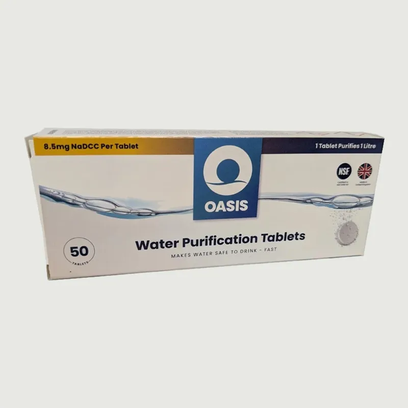Oasis Water Purification Tablets - 50 Pack-2