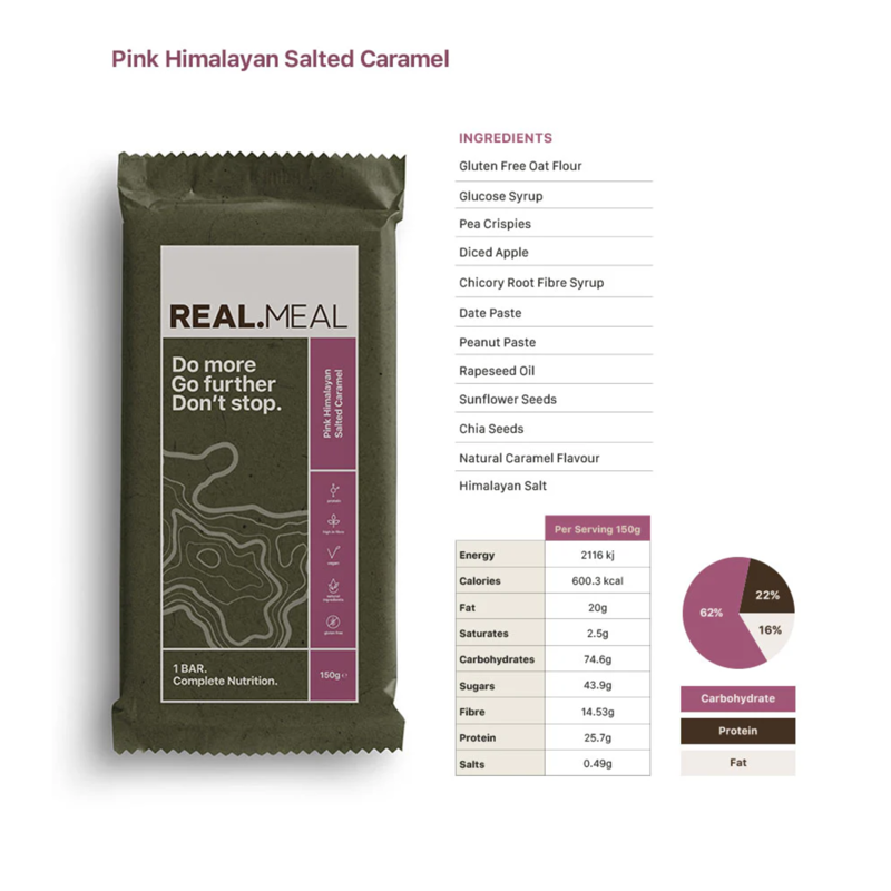 Real Meal Pink Himalaya Salted Caramel Nutrition Bar-1