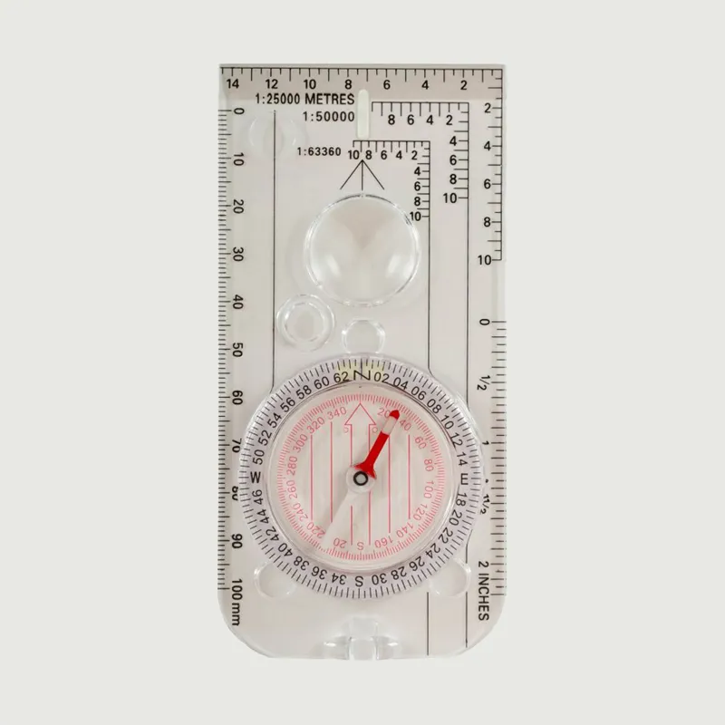 Pathfinder Compass In Mils And Degrees - Clear-1