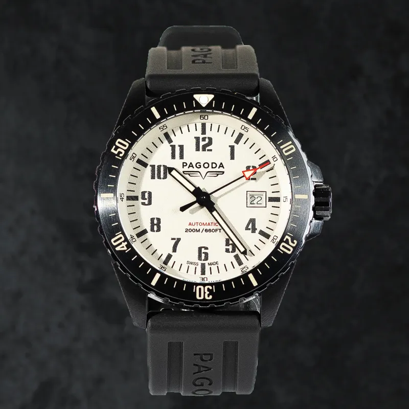 PAGODA Tactical 2 Charlie Watch - Black-3