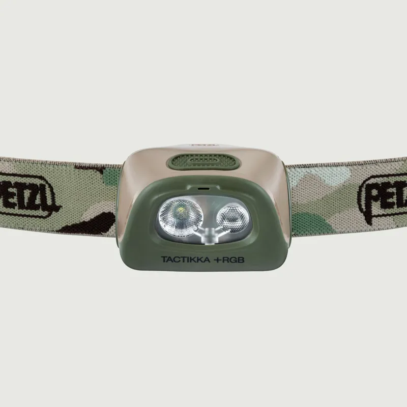 Petzl Tactikka + RGB 350 Lumens Headlamp - Camo-1