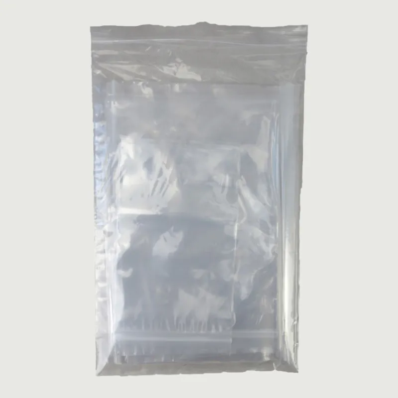 Kombat Zip-Lock Self- Sealing Poly Bag Set - Clear-1