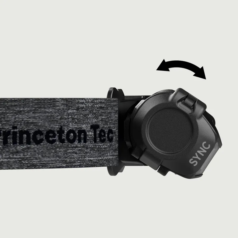 Princeton Tech Sync Black + Grey Head Torch-7