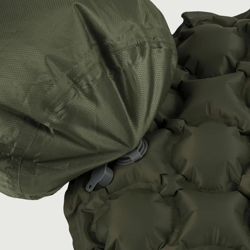 20L Puff Sack Inflation Dry Bag - Olive Green-2