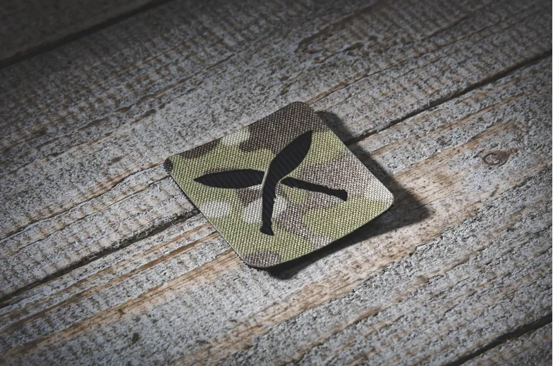 Royal Gurkha Rifles RGR Patch - Subdued - None IRR - Laser Cut