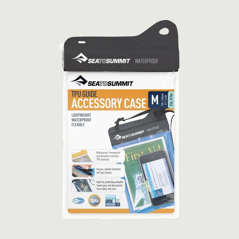 Sea to Summit Waterproof TPU Accessory Case - Medium - Clear 