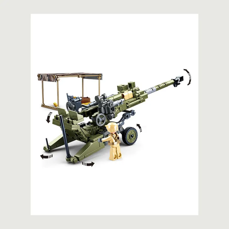 Sluban Bricks Howitzer - B0890-1