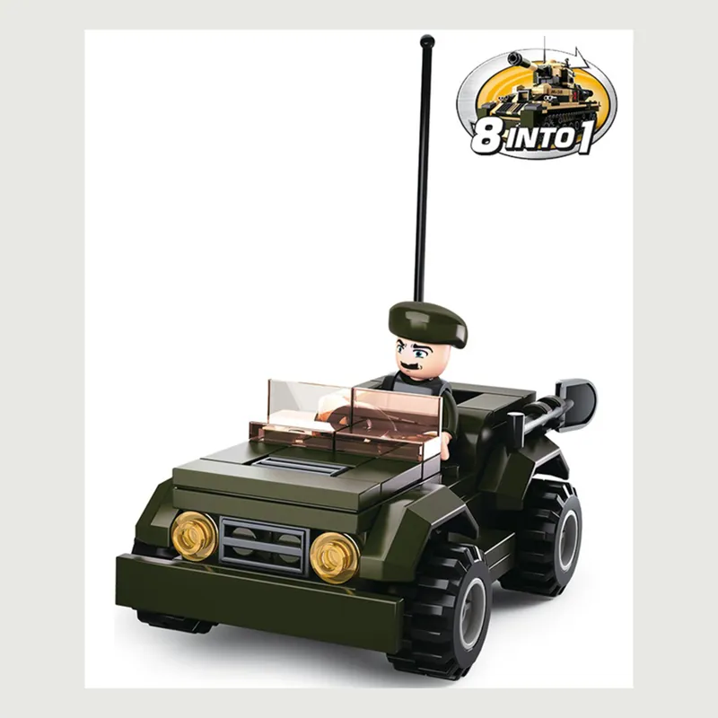 Sluban Bricks Jeep 2 - B0587F