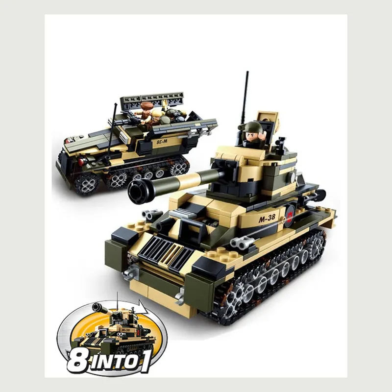 Sluban Bricks Jeep 2 - B0587F-2