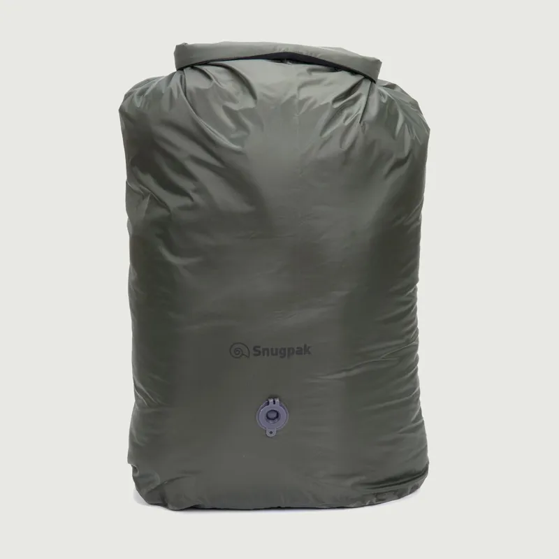 40L Snugpak DriSak With Valve In Olive Green