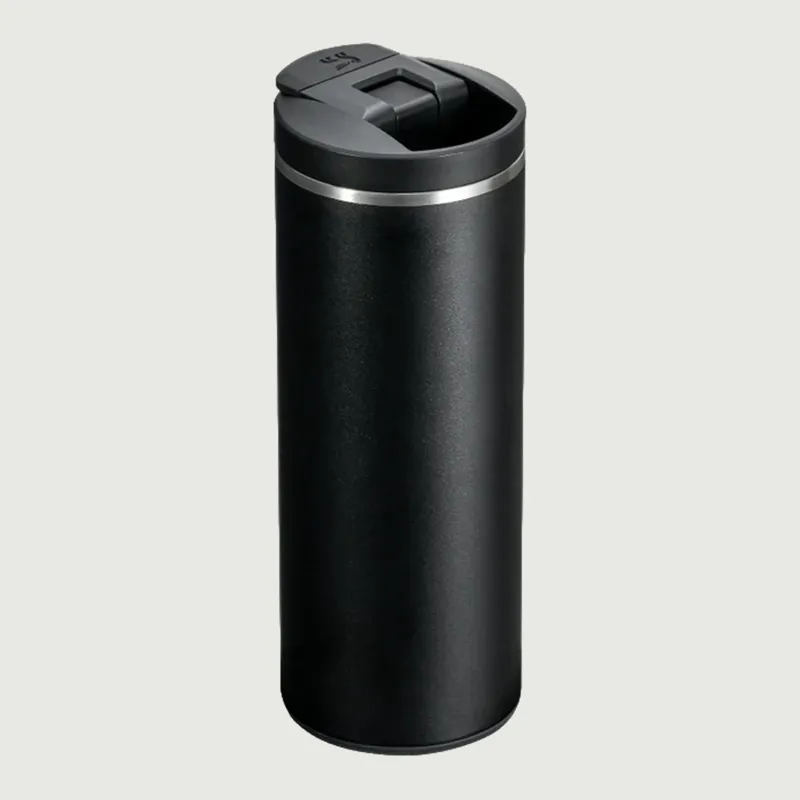 0.35L Stanley Transit Fliptop Mug - Black-1