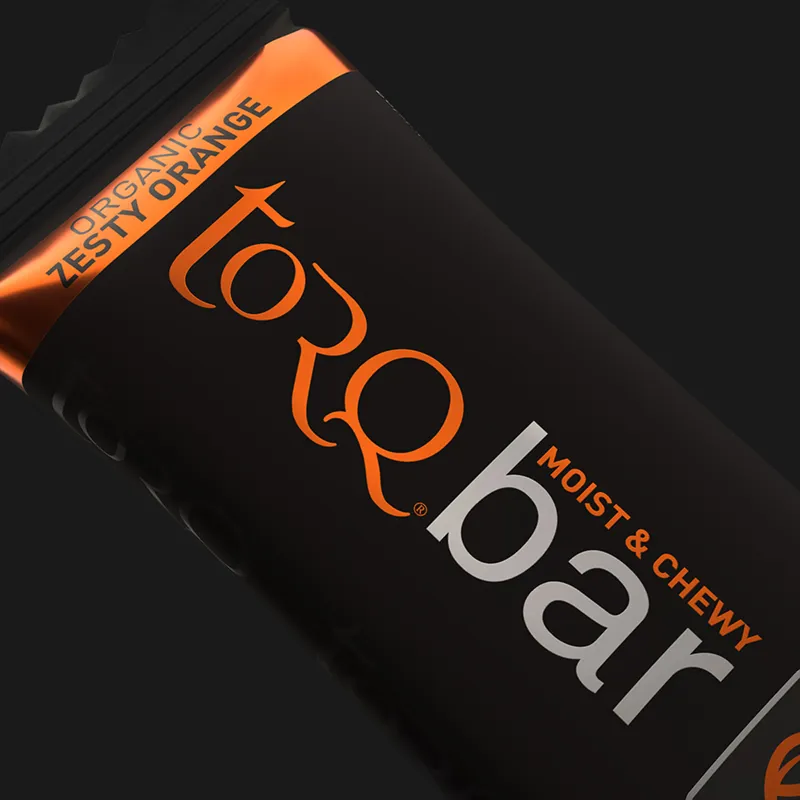 Torq Energy Bar - Organic Zesty Orange-2