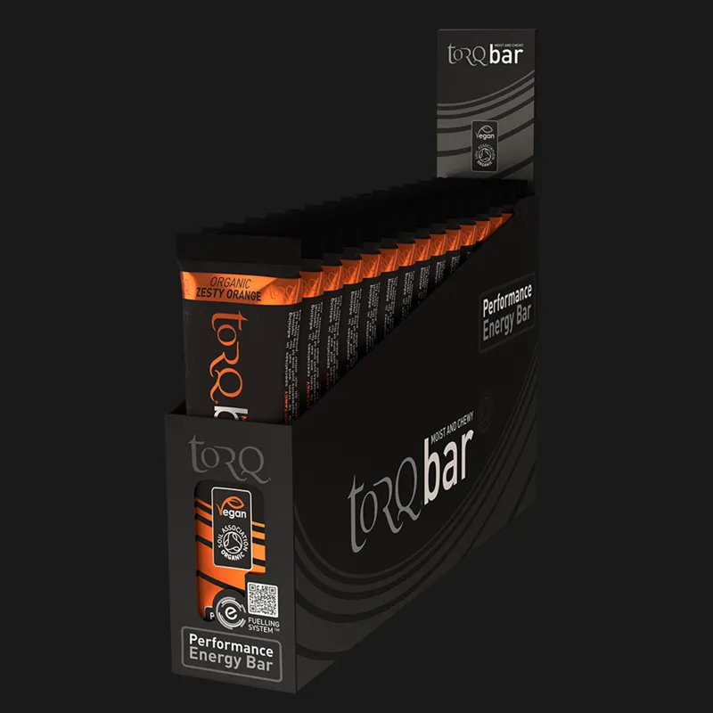 Torq Energy Bar - Organic Zesty Orange-3