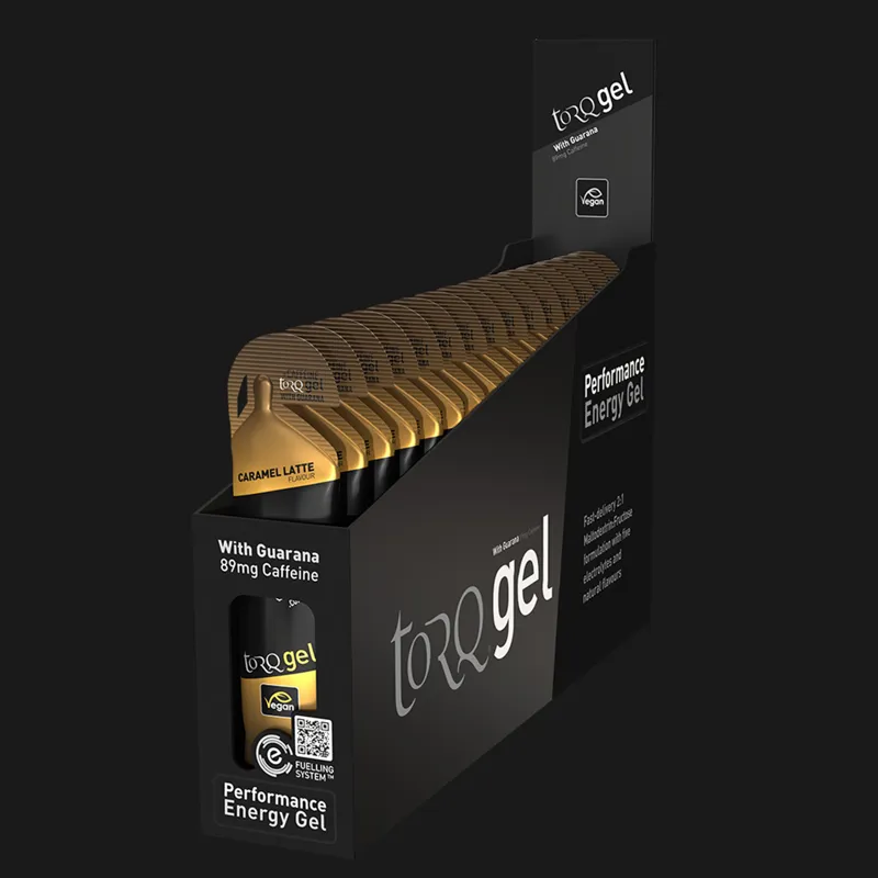 Torq Energy Gel - Caramel Latte with Guarana-3
