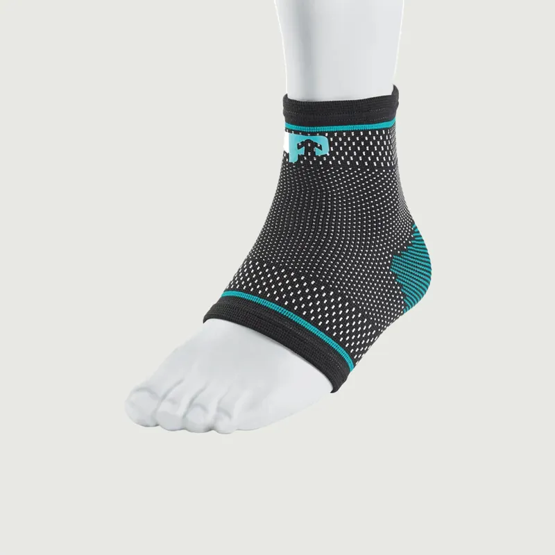 UP Medical Elastic Ankle Support - Black and Blue