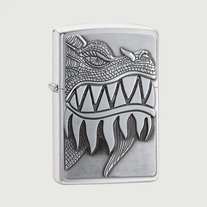 Zippo Classic Lighter - Fire breathing Dragon-1