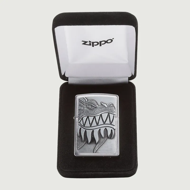 Zippo Classic Lighter - Fire breathing Dragon-3