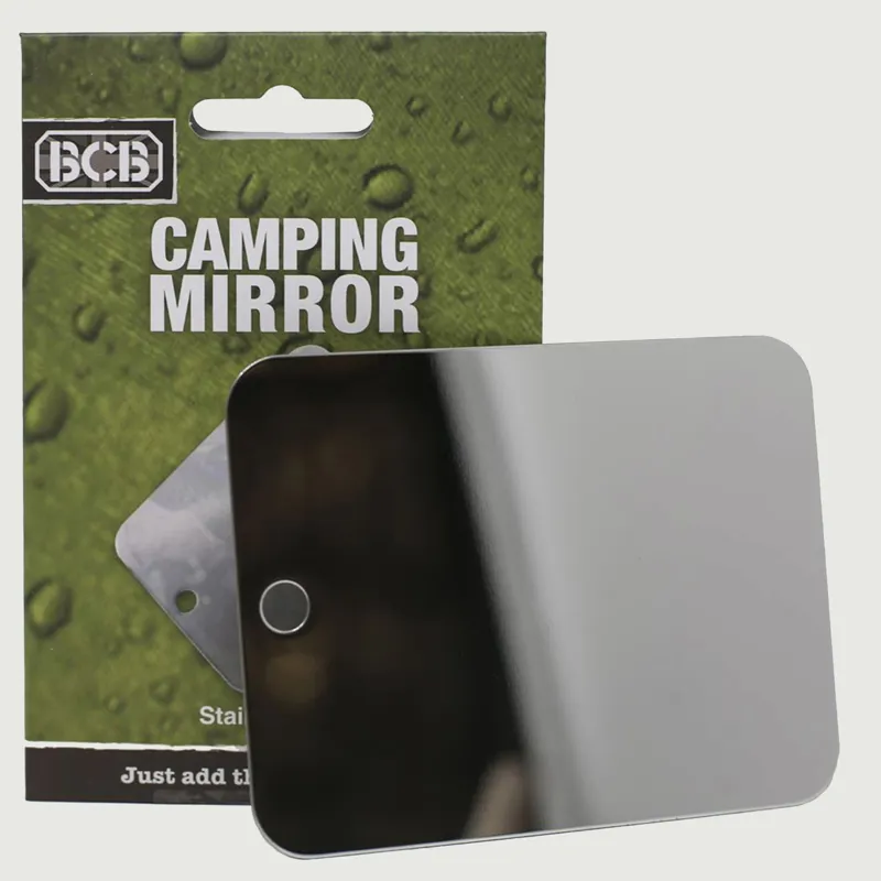 BCB Camp Mirror - Stainless Steel