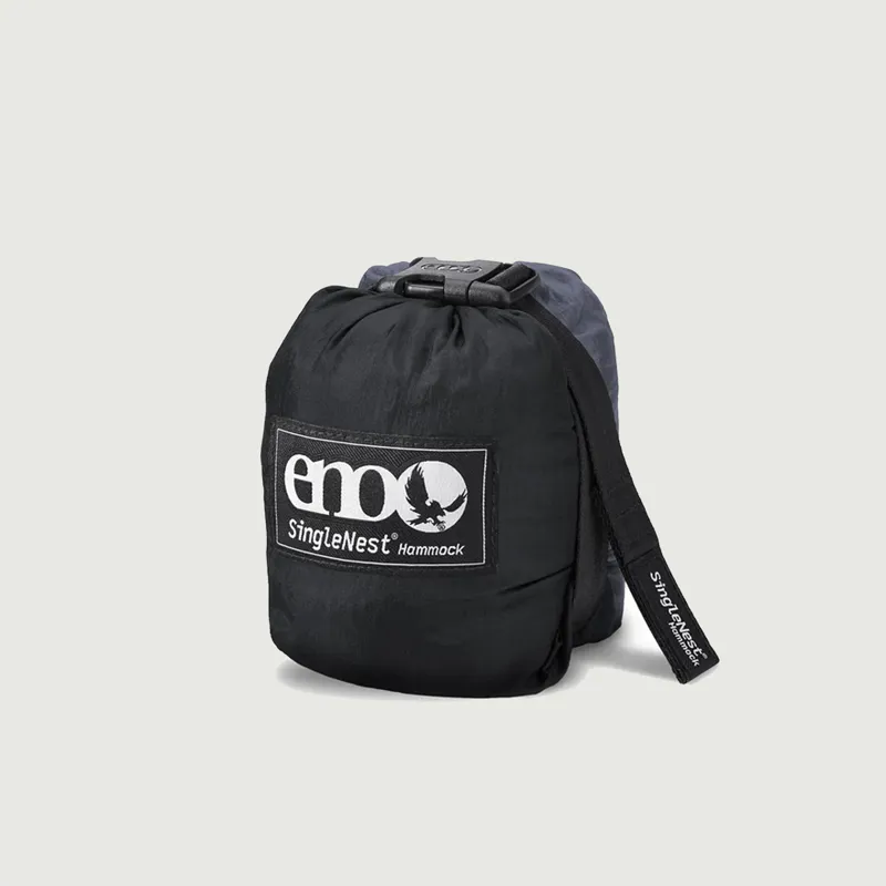 ENO Singlenest Hammock - Black And Charcoal-1