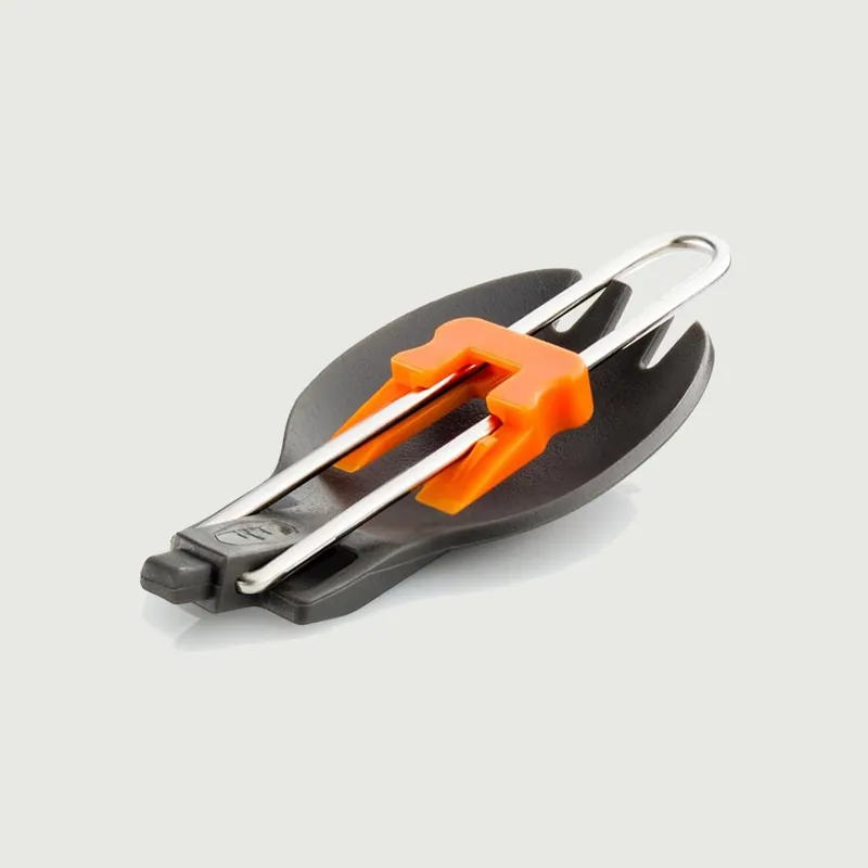 GSI Folding Foon Fork And Spoon In Orange