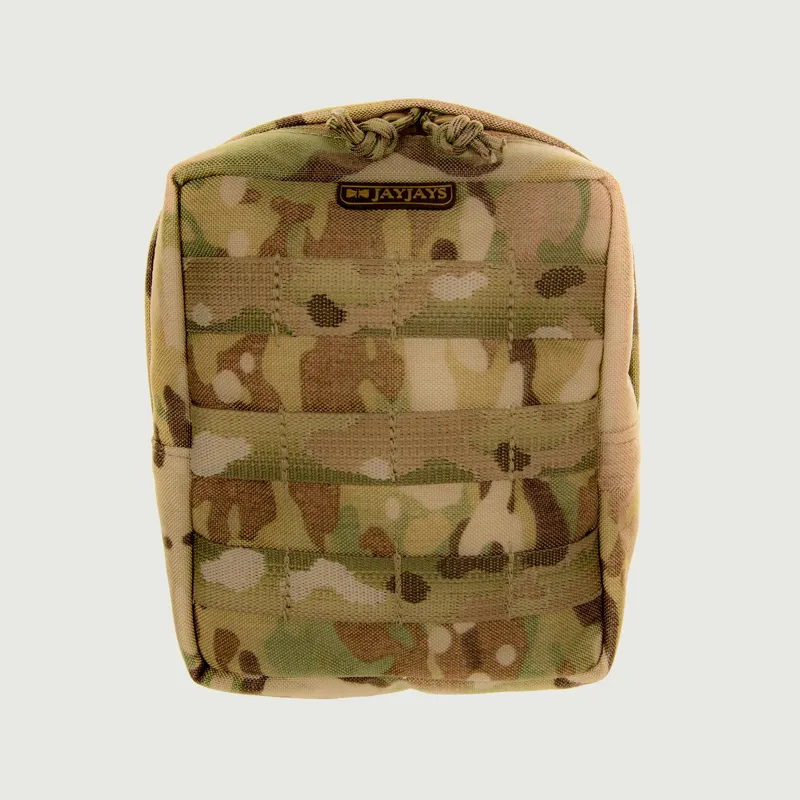 JayJays Molle Zip-Top Pouch 34 - 3 Row 4 Pal - Multicam-2