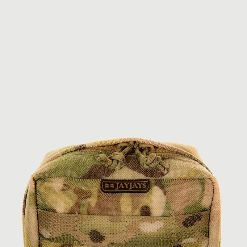 JayJays Molle Zip-Top Pouch 34 - 3 Row 4 Pal - Multicam-3