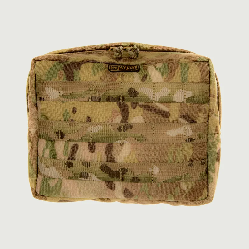 JayJays Molle Zip-Top Pouch 36 - 3 Row 6 Pal - Multicam-1