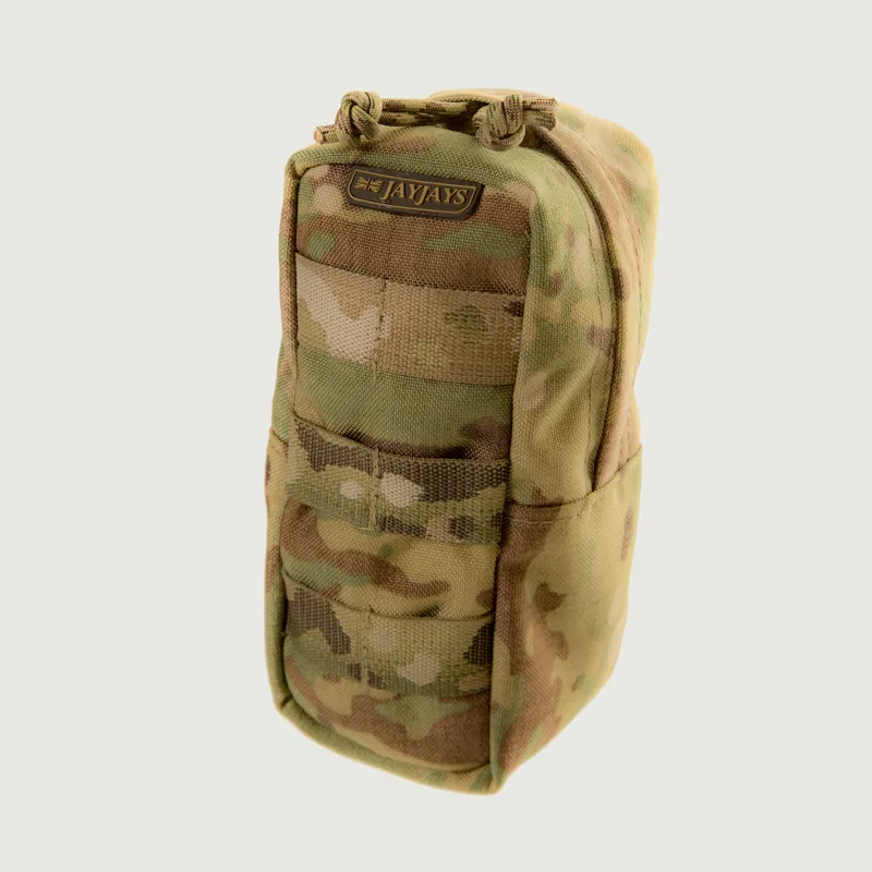 JayJays Molle Zip-Top Pouch 32 - 3 Row 2 Pal - Multicam