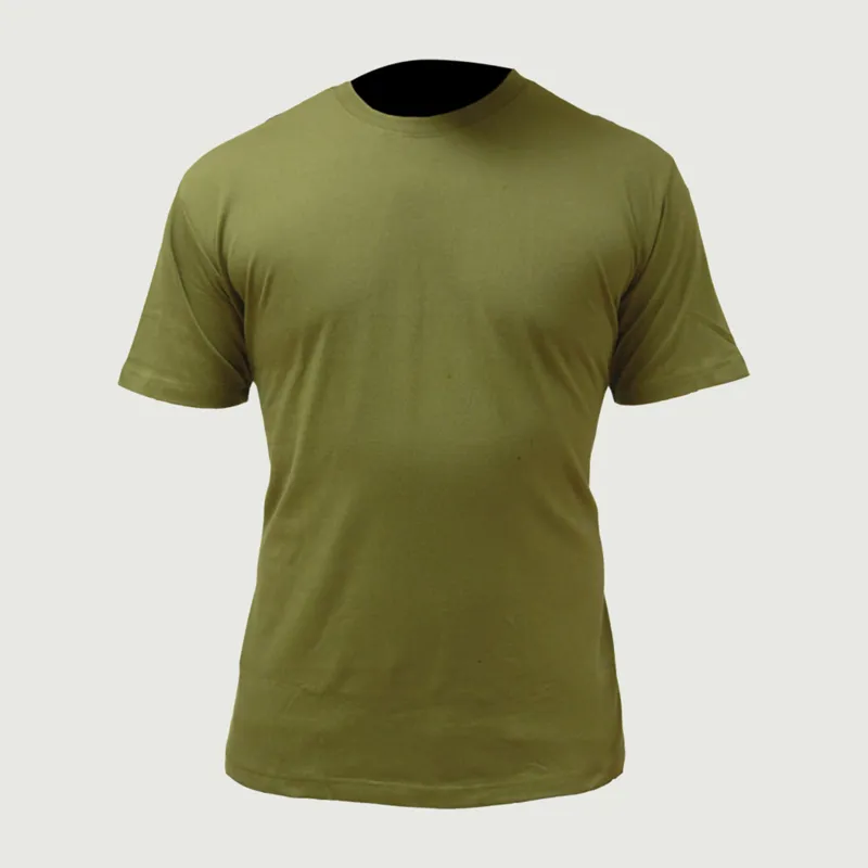 Military T Shirt - Olive Green