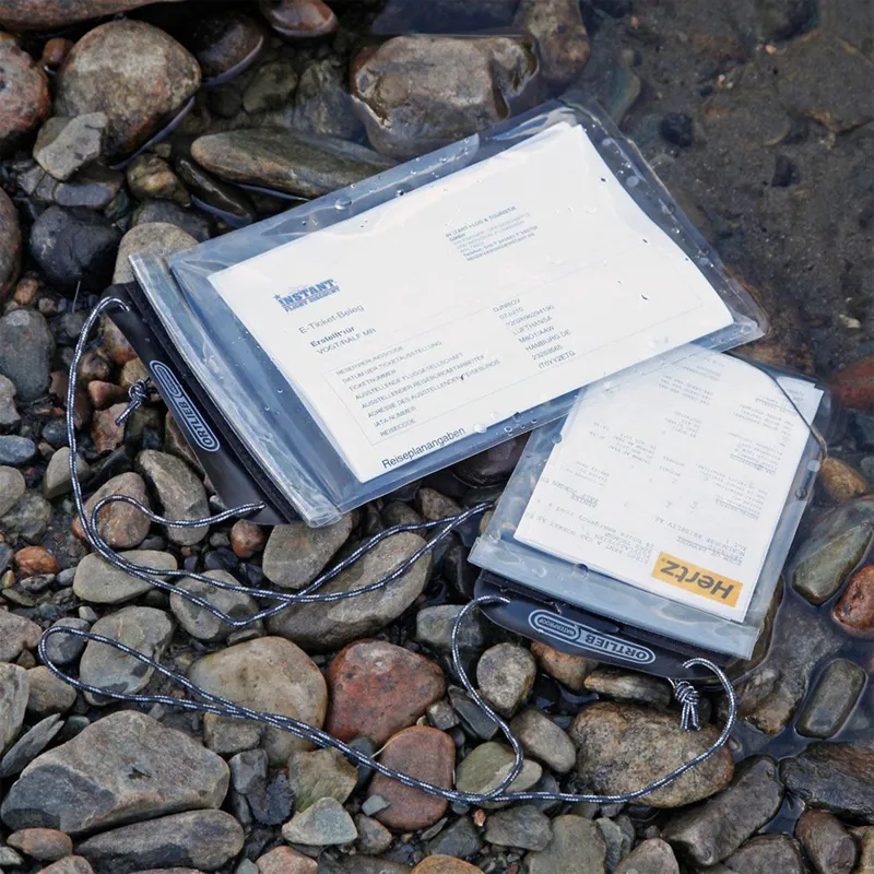 A5 Ortlieb Waterproof Document Case - Clear-2
