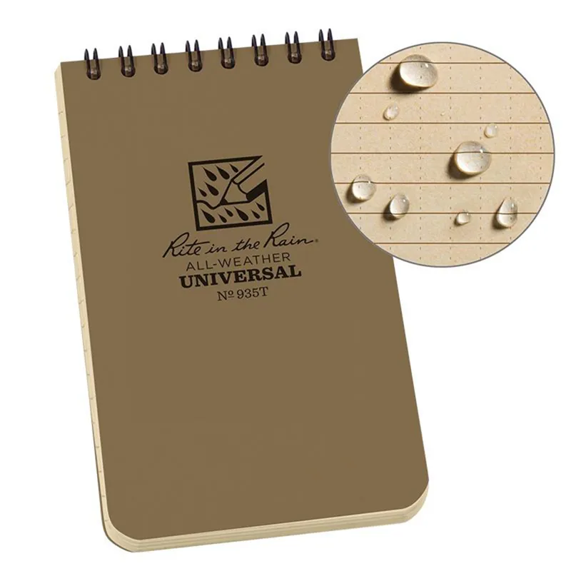 935 Rite in the Rain Waterproof Notebook - Tan